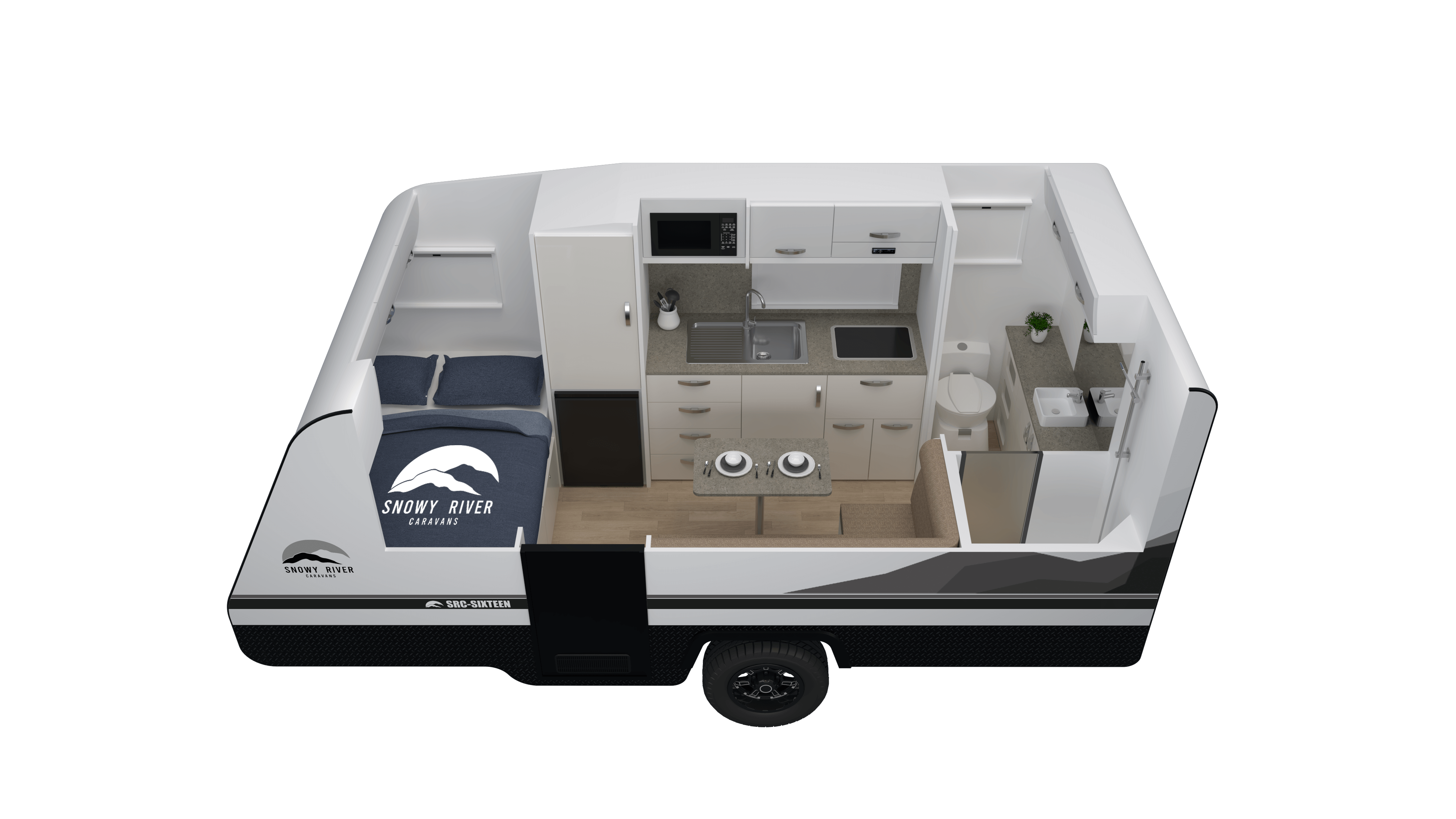 SRC-16 floorplan