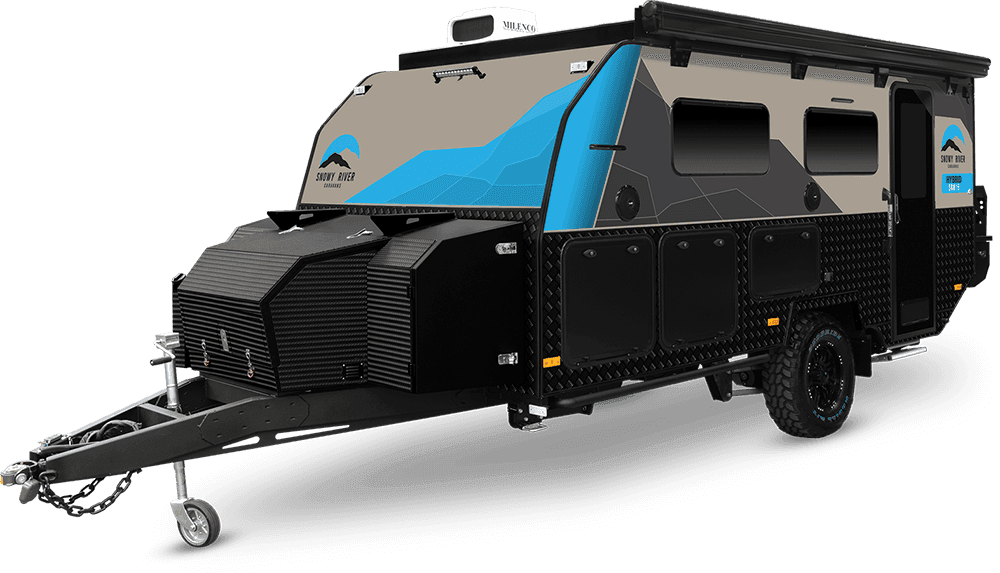 Snowy River SRH-15 hybrid caravan