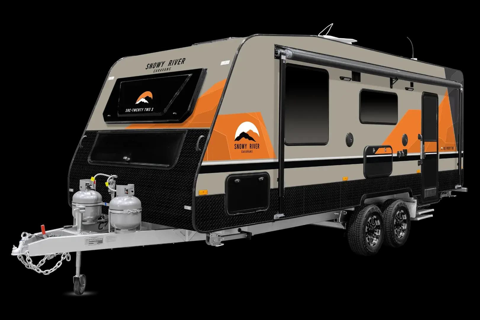Snowy River SRC-22S slide-out caravan